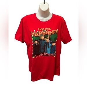 National Lampoon’s Christmas Vacation Graphic Tee L HAP HAP HAPPIEST CHRISTMAS